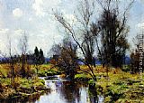 Hugh Bolton Jones Canvas Paintings - Landscape